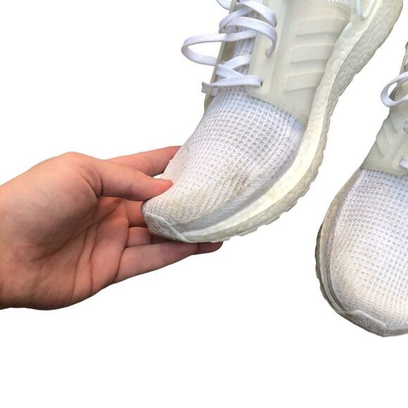 RARE 2019 Adidas Ultra Boost Pure White Size 13 - Picture 6 of 15